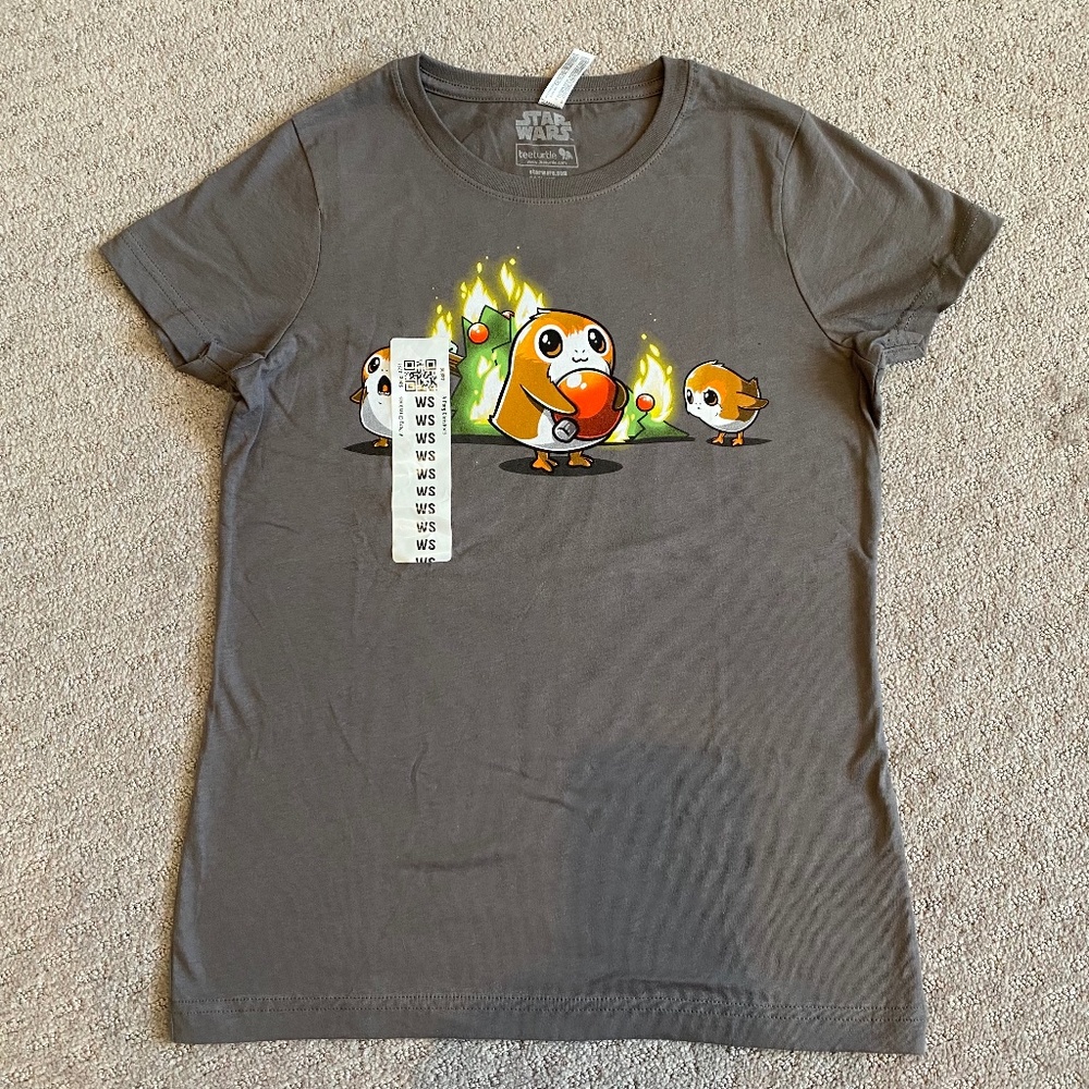 Star Wars Porgs Christmas Women's Shirt